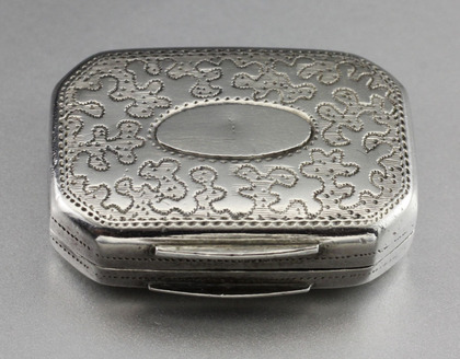 Antique Silver Vinaigrette